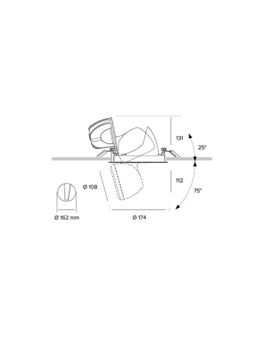 Nube 50w mwfl 4000k wh ra97